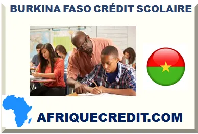 BURKINA FASO CRÉDIT SCOLAIRE