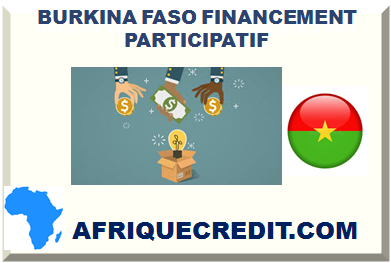BURKINA FASO FINANCEMENT PARTICIPATIF