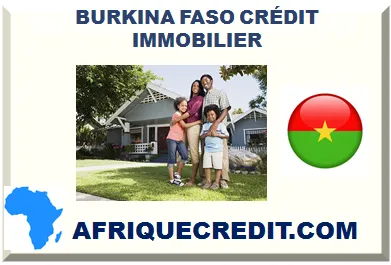 BURKINA FASO CRÉDIT IMMOBILIER